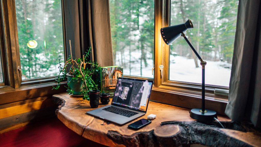 Cabin Home Office