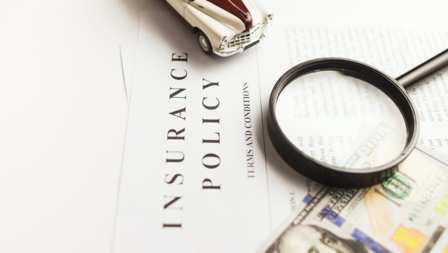Printed insurance policy